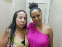 Valéria Valenssa e Jaqueline Chagas - Foto Divulgação